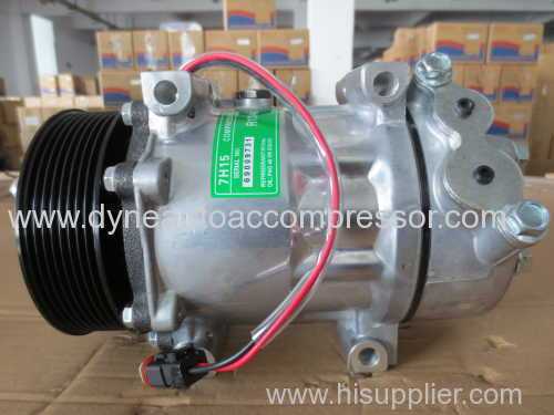 Sanden 7h15 8067 7890 10575186 1376998 1412263 For Scania 94/114/124/144/164 119mm Pv8 24v Dyne Auto Ac Compressor 