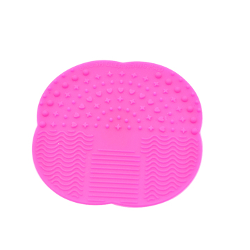 Silicone Makeup Brush Cleaning Mat and Scrubber Board for Beauty Tools