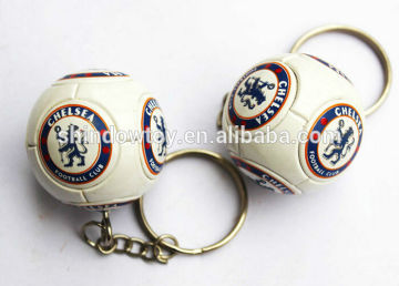 fashion football keychain