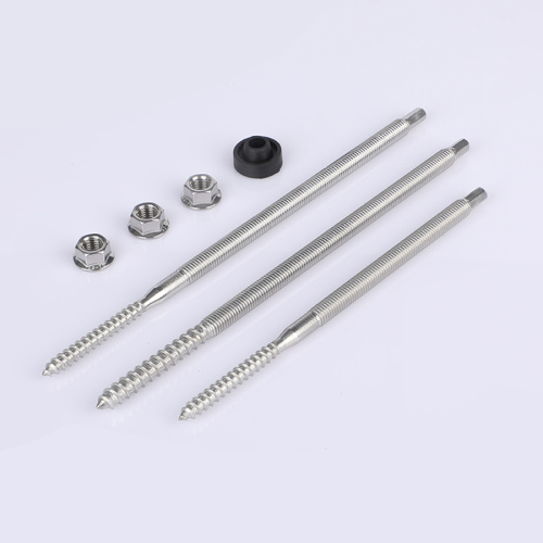 Paslanmaz çelik çift iplik cıvatası m10