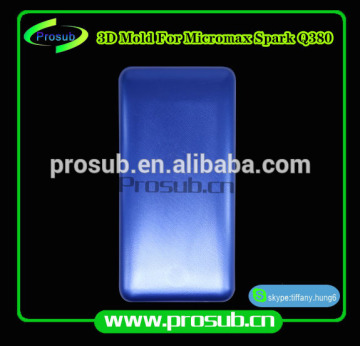 3D sublimation mobile phone case cover plastic injection mould for SFM-Micromax Canvas Spark/Q380
