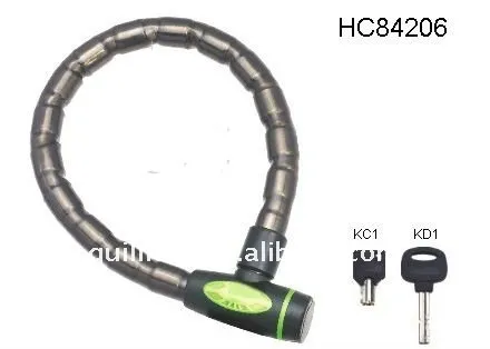 black armored bicycle joint locks HC84206