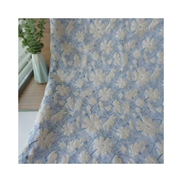 Spring and Summer Woven Jacquard Double Color Gesang Brocade Fabric for Garments