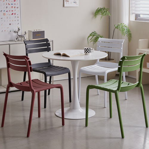 PP material outdoor dining chair