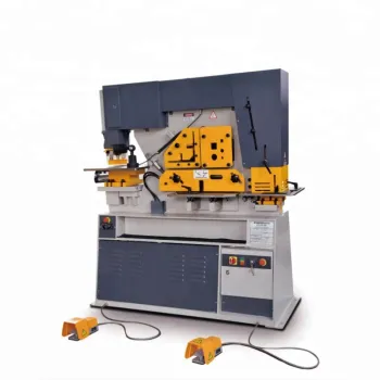Factory Supply APEC Haco/Kingsland Hydraulic Ironworker Combined Punch Shear Notch Machine
