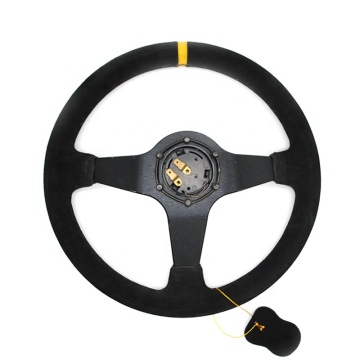 Suede Steering Wheel Deep