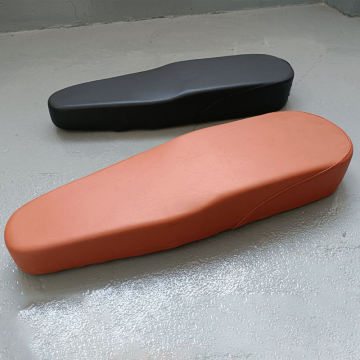 Long Fat Bike Saddle for Super 73 Electric Bicycle: Two-Seat Design