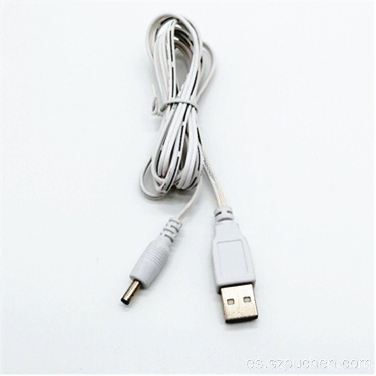 Fuente de alimentación del cable de carga del conector USB