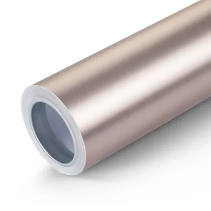 Matte Metallic Rose Gold Car Wrap