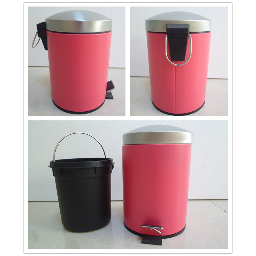 stainless steel pedal bin