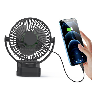 Ventilador eléctrico de clip portátil