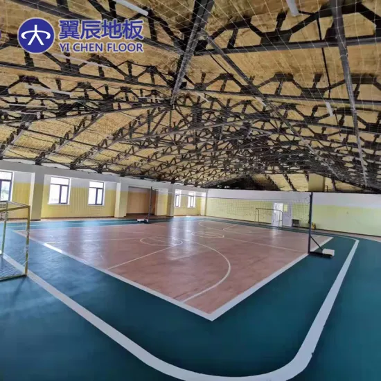 Synthetic Vinyl Mat Indoor Sports Flooring for Basketball Courts