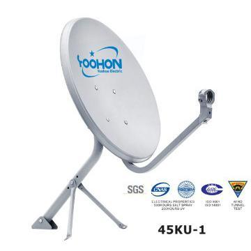 45KU-1 satellite antenna With 500 hours Salt Spray