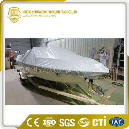 White PVC Boat Cover Heavy Duty Boat Cover