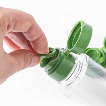 Green Flip Top Cap 27mm for Cooking Oil, Olive Oil, Soy Sauce Bottles
