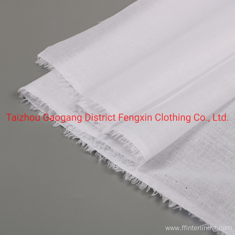 Woven Fabric Double DOT Coating Fusible Adhesive Interfacing