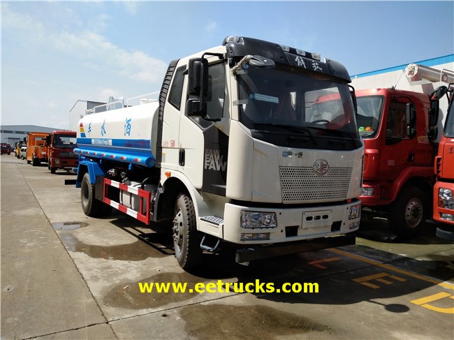 FAW Water Tank Lorries