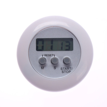 Magnetic Reverse Timer: Circular LCD Digital Kitchen Countdown Alarm Clock