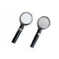New style ABS chromed water saving shower head rainfall bathroom handheld with stop button