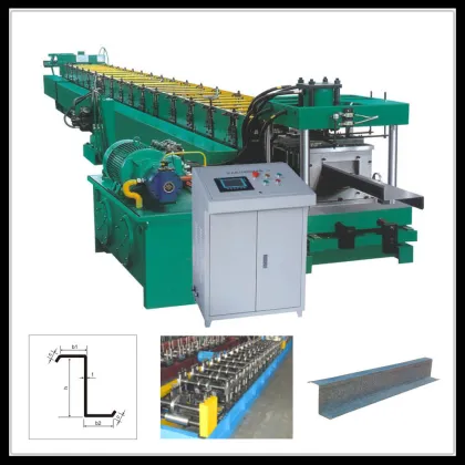 C & Z Steel Purlin Roll Forming Machines