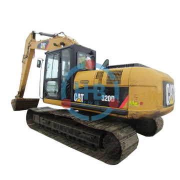 Second Hand CAT 320D 20 Ton Excavator - Original Used Engineering Construction Machine 2015