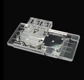 التغطية الكاملة لبطاقة الرسوم البيانية RGB Water Block