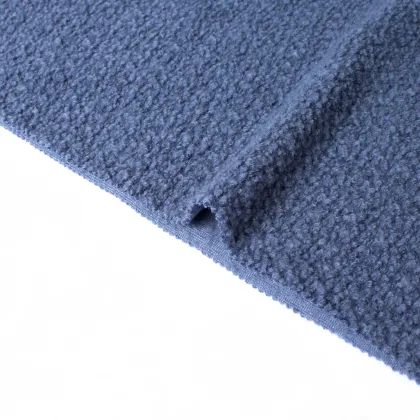 Luxurious Grey Blue Fabric