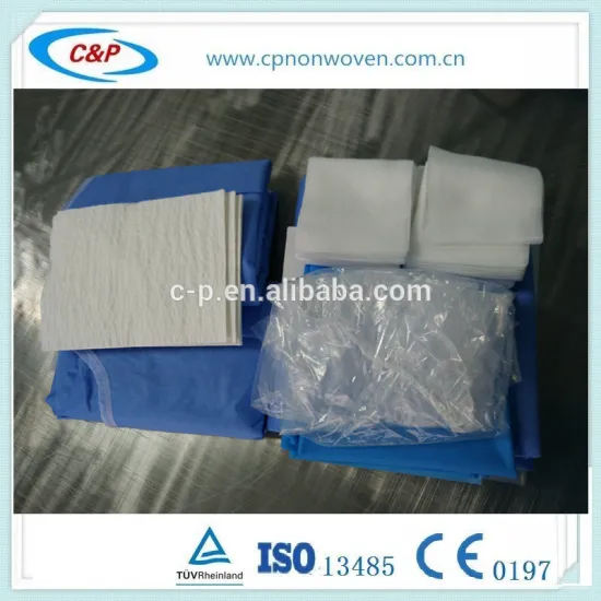 Universal angio surgical packs