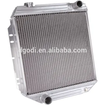 Custom high quality dia casting small auto aluminum radiator