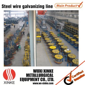 Steel Wire Hot Zinc Plating Line