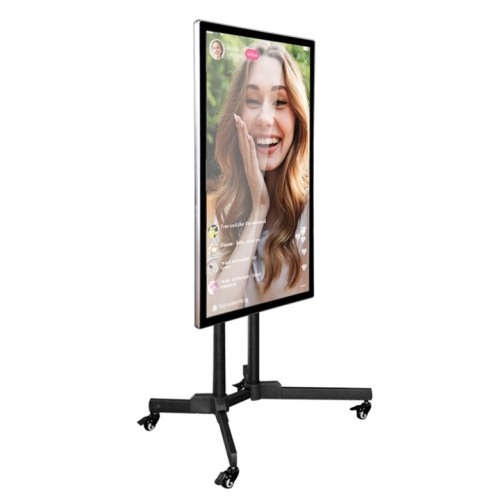 Screen for mobile live streaming wireless projection