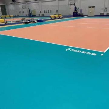 プロのバレーボールコートマットは、プロスポーツフロアのIVS標準を満たしています