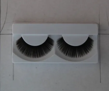 Thick Full Funky False Strip Eyelashes , Water-proof Tip Mellow Lashes