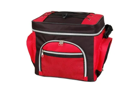 Polyester Promotional Cooler Bags , Silk - Screen Oem / Odm Offer