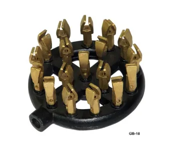 Commercial Brass Nozzle Jet Gas Wok Burner - Cast Iron Propane Burner for Cooking