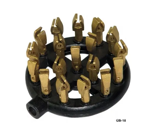 Commercial Brass Nozzle Jet Gas Wok Burner - Cast Iron Propane Burner for Cooking