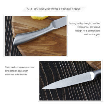 Couteau utilitaire à manche creux en acier inoxydable