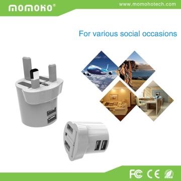 CE RoHS Certificates High Quality Travel Charger with Output 5V 1A 2.4A