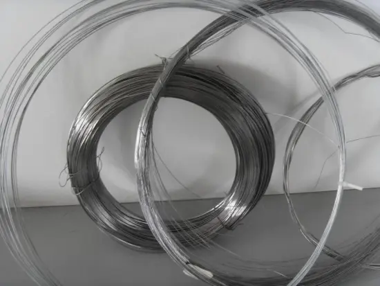 High tensile Galfan 5%Al-zinc coated steel wire