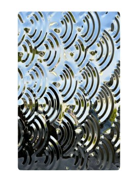 Stainless steel embossed plate 20