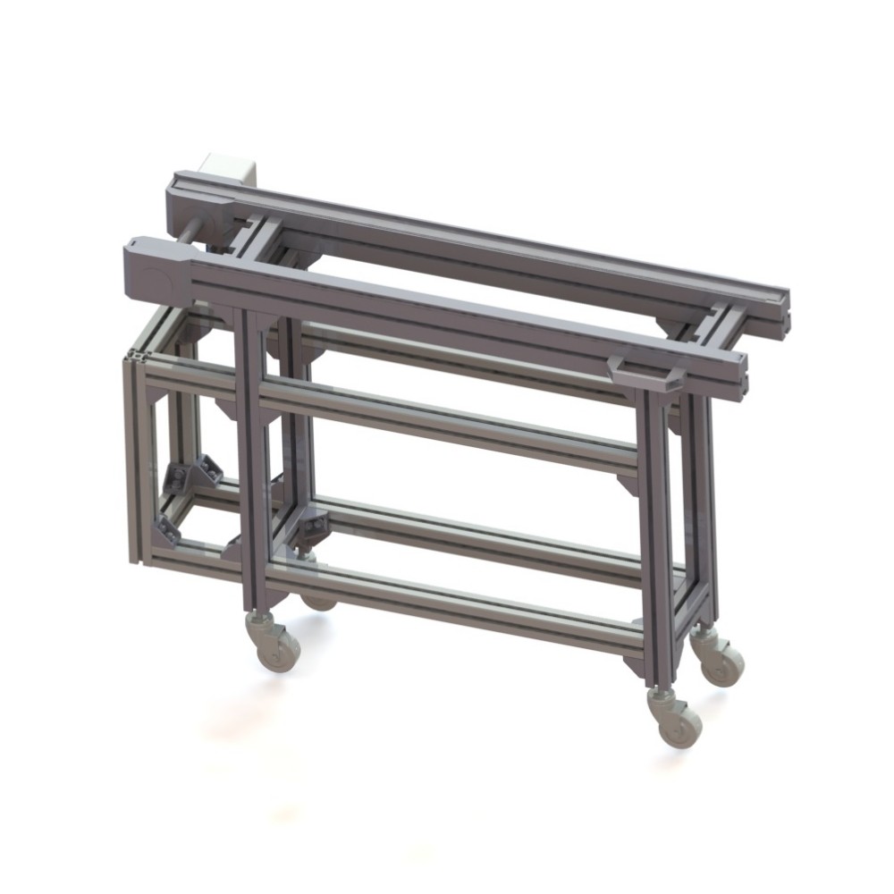 Pull Gate Unit For Pallet Conveyor System