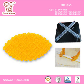 embossing imprint Transparent Deep Texture Decorating Rolling Pin