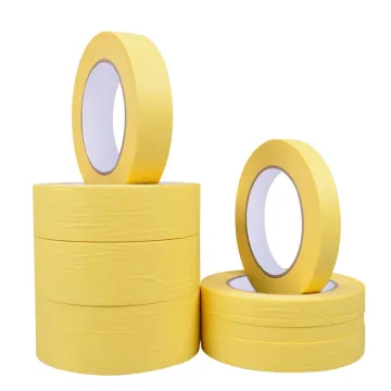 1 Inch Yellow Fine Line Masking Tape