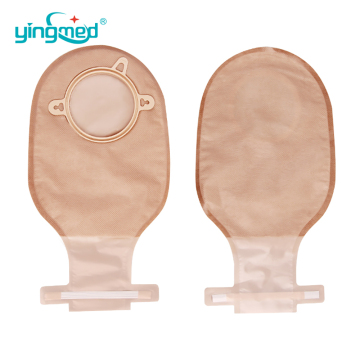 Beg dua keping ostomy colostomy dengan ukuran kantung yang boleh ditapis