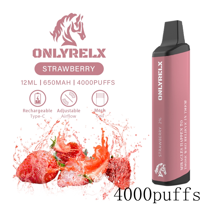 Europa CE Fruit Aromen 4000puff verfügbares Vape