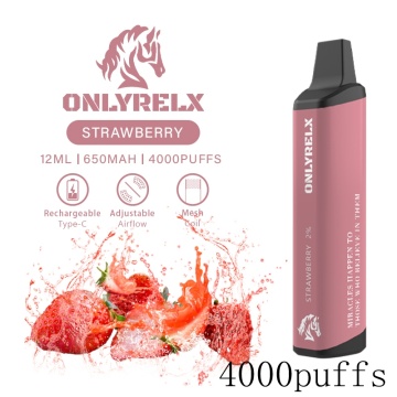 Europa CE Fruit Aromen 4000puff verfügbares Vape