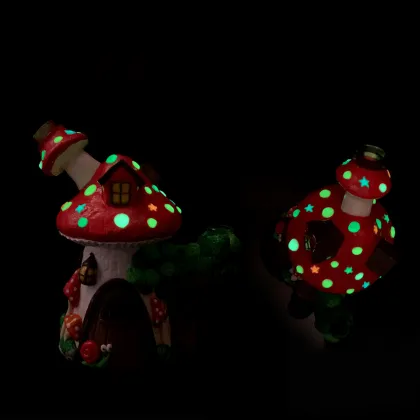 Red Forest Mushroom House Smoking Dab Rigs
