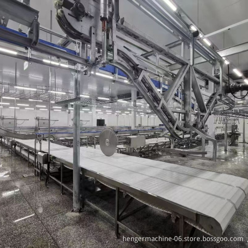 Efficient Meat Segmentation, Cutting, and Deboning Conveyor Equipment for Slaughterhouses