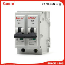 10Ka Plug-in Mini-Leistungsschalter 1P2P3P4P 63A MCB