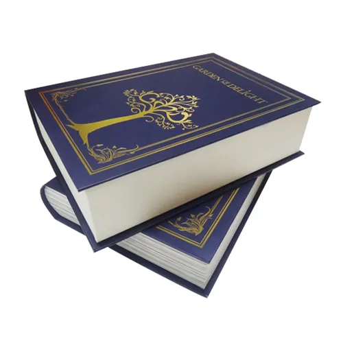 Magnetic Closure Paper Book Style Safe Box